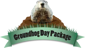 Groundhog Day Package Promo PNG image