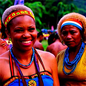 Group Of People At Festival PNG 5 PNG