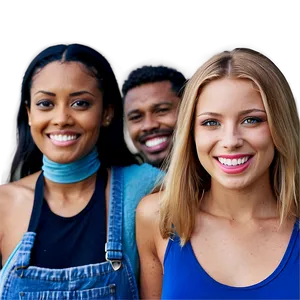 Group Of People Smiling PNG 05242024 PNG