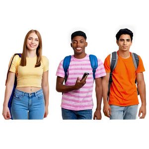 Group Of Students PNG 56