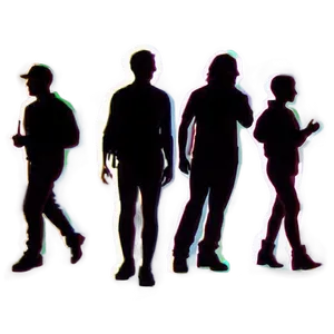 Group Person Silhouette PNG Xvy39 PNG