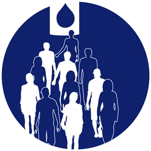 Group Silhouette Accessibility Sign PNG image