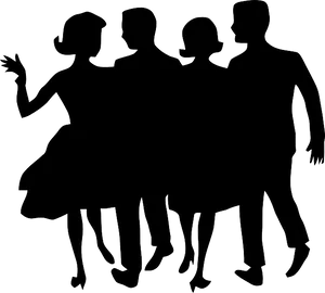 Group Silhouette Outline