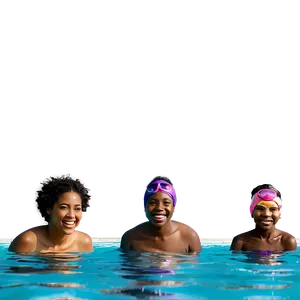 Group Swimming Session Png 06262024 PNG image