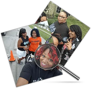 Groupof Friends Outdoor Gathering PNG
