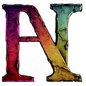Grunge Alphabet Letters Png 67 PNG image