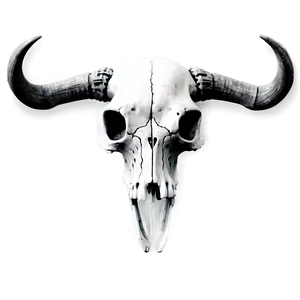 Grunge Animal Skull PNG Wwv55 PNG