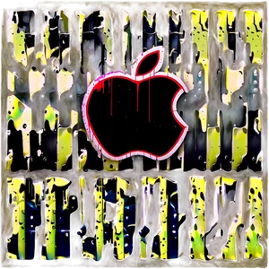 Grunge Apple Music Logo PNG 05252024 PNG