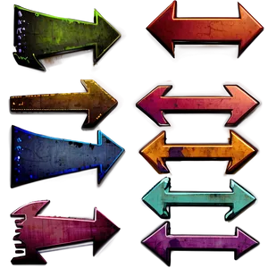 Grunge Arrow Icons Png Fys PNG image