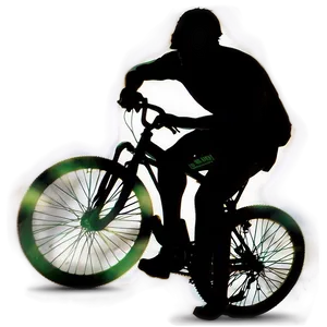 Grunge Bicycle Silhouette Png Aui26 PNG image