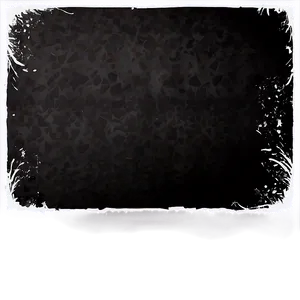Grunge Black Banner PNG 26