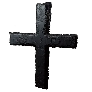 Grunge Black Cross Png Bxg PNG image