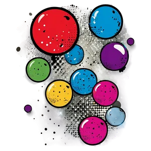 Grunge Comic Bubbles Png Vqw10 PNG image