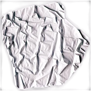 Grunge Crumpled Paper PNG Een