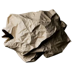 Grunge Crumpled Paper PNG Ter3