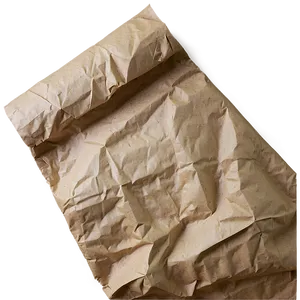 Grunge Crumpled Paper Texture PNG Voc