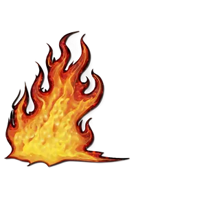 Grunge Fire Flames PNG Yum