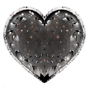 Grunge Heart Vector PNG 4 PNG