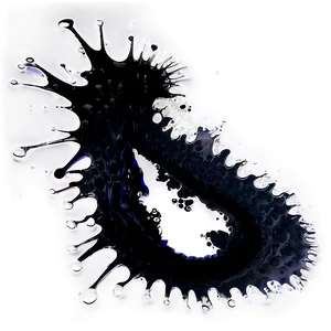 Grunge Ink Splashes PNG Gwc