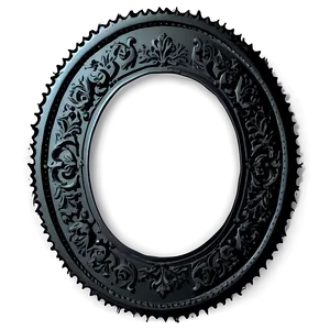 Grunge Oval Stamp PNG 05252024