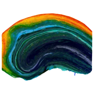 Grunge Paint Streak PNG 06272024
