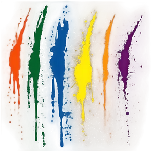 Grunge Paint Streak PNG 06272024