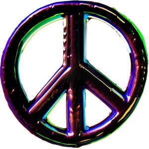 Grunge Peace Symbol Png Hnm29 PNG image