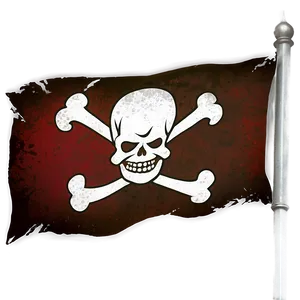 Grunge Pirate Flag Png 06132024 PNG image