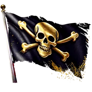 Grunge Pirate Flag PNG 97 PNG