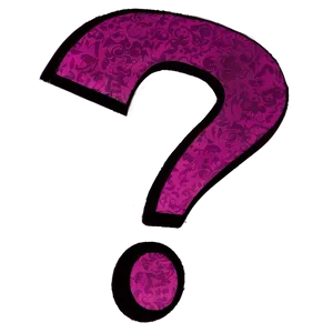 Grunge Question Mark PNG Idu PNG