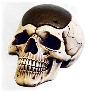 Grunge Skull Logo Png D PNG image