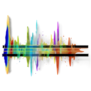 Grunge Sound Wave Png Hku PNG image