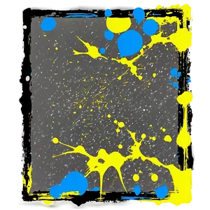 Grunge Splatter Effects Png Tqg PNG image