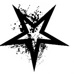 Grunge_ Star_ Graphic PNG image