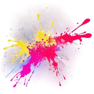 Grunge Style Splatter Art Png 06272024 PNG image