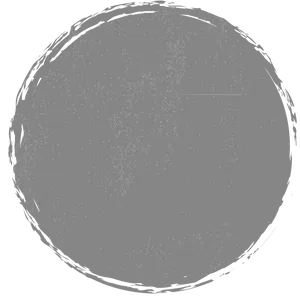 Grunge Textured Circle Overlay PNG image