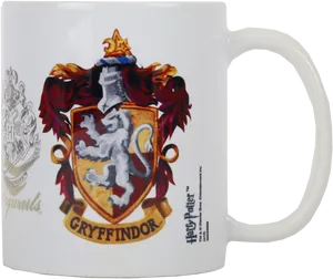 Gryffindor Crest Mug PNG image