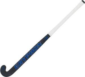 Gryphon Hockey Stick Blue PNG image