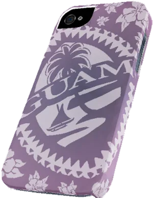 Guam Themed Phone Case PNG image