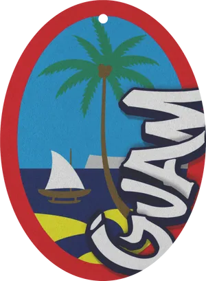 Guam Tourism Logo PNG image