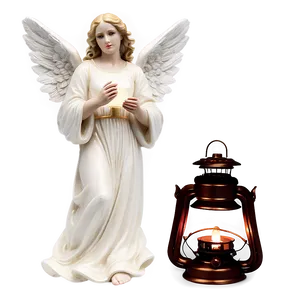 Guardian Angel With Lantern PNG Bpd