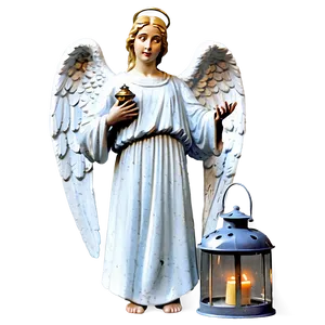 Guardian Angel With Lantern PNG Xxw