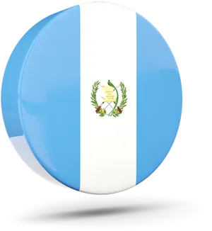 Guatemala Flag Badge PNG image