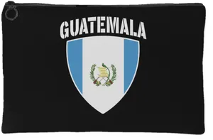 Guatemala Shield Design Pouch PNG image