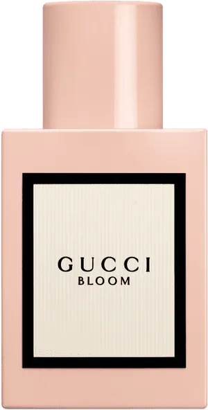 Gucci Bloom Perfume Bottle PNG image