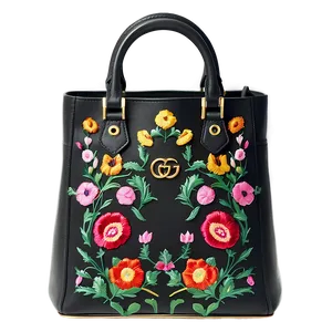 Gucci Embroidered Bag PNG Dss97 PNG
