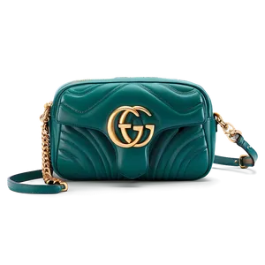 Gucci Green Crossbody Bag PNG 06272024