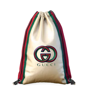 Gucci Silk Drawstring Bag PNG Epx