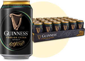 Guinness Foreign Extra Stout Pack PNG