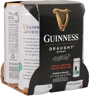 Guinness Special Edition Draught Stout Pack PNG image